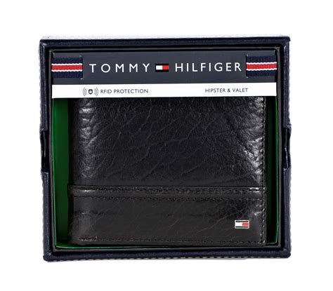 price for tommy hilfiger wallets with rfid protection|tommy hilfiger genuine leather wallet.